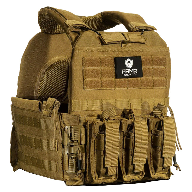 Alpha Quick-Release Plate Carrier – ARMR UNLMT'D