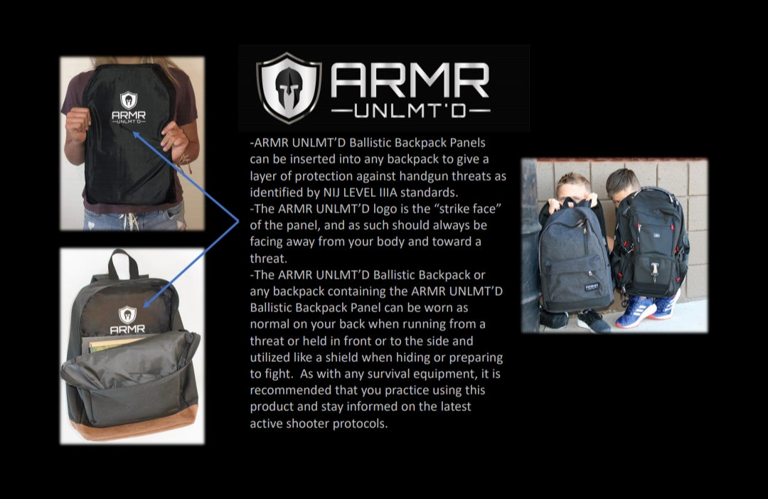 Backpack Armor Panel - Level IIIA